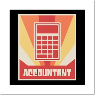 Vintage Calculator | Accountant Posters and Art